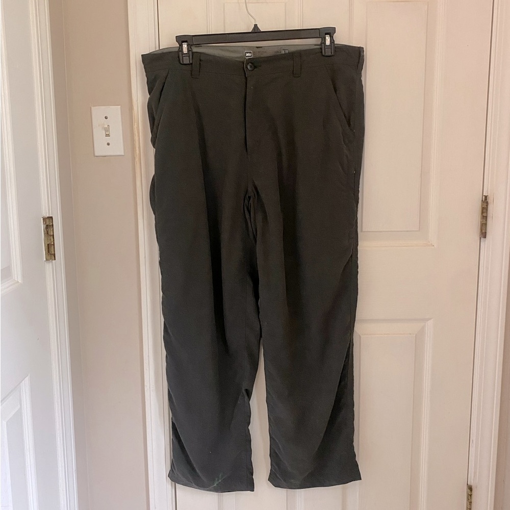 REI Men’s Hiking Pants with UPF 50+ in Charcoal Grey